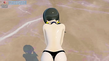 Preview 3 of Korean Squirt Klimaks - MMD - Videl - Destination Calabria