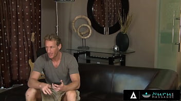 Preview 1 of Ann Kathrin Kramer Nude - NURU MASSAGE - Heather Vahn Is Passionate About Deepthroating His Big Cock During The Massage