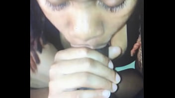 Preview 2 of Sanni Leone Xxxvideo Hd - Stud chick sucking dick
