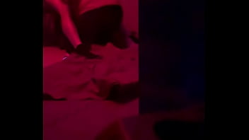 Preview 1 of Kendal Bounce - Buckd10 in Night of Red lights,  beautiful chubby love
