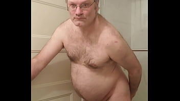 Preview 1 of Rabin Xxx Video - Nude Martin Lavall&eacute_e sodomizes himself and compares his dildo with his small caged penis afterwards