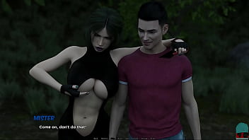 Preview 2 of Neighbour Sw - ABOVE THE CLOUDS #29 &bull_ Big boobs out of the woods