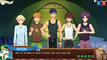 Preview 3 of Dagt - Twinks flirting and fighting on the beach | Camp Buddy - Yoichi Route - Part 10