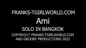 Preview 1 of Colleg House - FRANK&#039_S TGIRL WORLD: Ami Soaks Herself