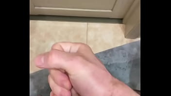 Preview 4 of Ember Pretty - cum on door in bathroom