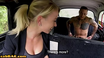 Preview 2 of Www Dot Com Xxx Emaeg - Bigtit euro cabbie sucking hard shaft during backseat sex