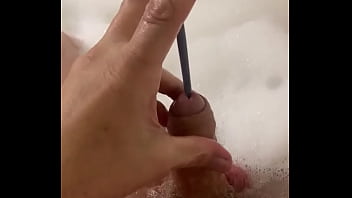 Preview 1 of Mia Nasa - Sounding in a jacuzzi