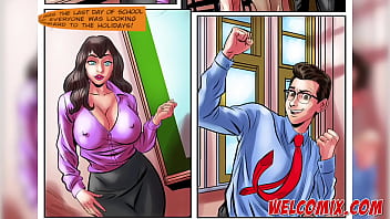 Preview 3 of Deshi Xxx Full Vidio Hd - Fucking the hot blue eyed teacher - Nerd Stallion