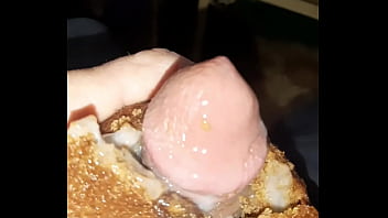 Preview 4 of Big Desi Hot - Denpenn Dick head muffin with cum cream