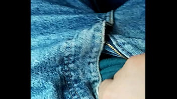 Preview 2 of Preggo Monika - having a little play on the bus