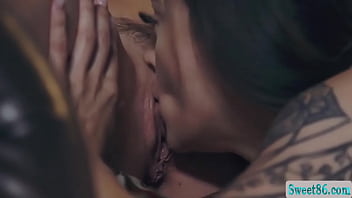 Preview 2 of Sileping Xxx Bf - Busty Syren De Mer and Maddy May threesome skinny Carmen Valentina