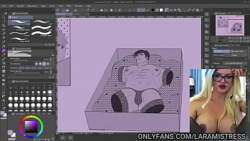 Preview 2 of Teen Sex Adriana Chechik Ganbang - Moment Stream - Creepy Drawing