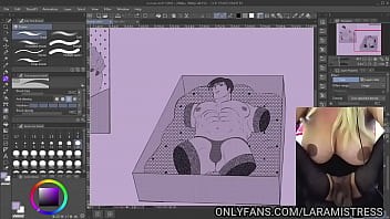 Preview 3 of Teen Sex Adriana Chechik Ganbang - Moment Stream - Creepy Drawing