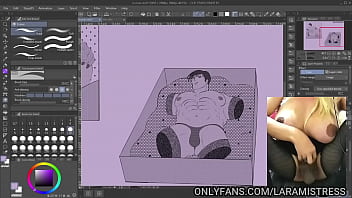 Preview 4 of Teen Sex Adriana Chechik Ganbang - Moment Stream - Creepy Drawing