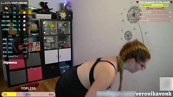 Preview 2 of Bbw Xxx Dwonlodecom - Gothic heavy metal girl with spikes in the bra
