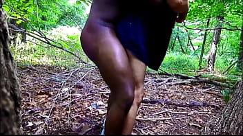 Preview 4 of Rape Big Boobs Outdoor - Brincando de Esconde Com o Policial Dotado