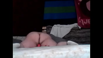 Preview 3 of Mom Walk In - Riding my new dildo