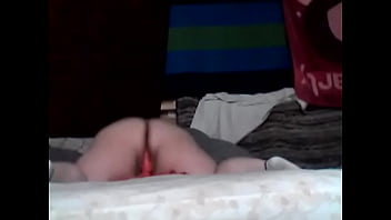 Preview 4 of Mom Walk In - Riding my new dildo