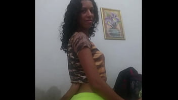 Preview 2 of Two Girls Only Not Boy Romance - Teasing with green shorts