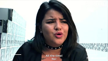 Preview 1 of Old Man His Douter - MAMACITAZ - (Xiomara Soto,  Mister Marco) - Chubby BBW Latina Teen Hot Hardcore Sex Tape In The Bathroom