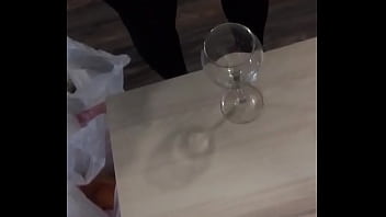 Preview 2 of So Hot And Good Foking Sexy - My own piss to glass.