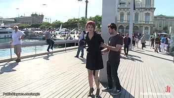 Preview 4 of Www Telugu Hd Sex Videos Com - European redhead humiliated in public