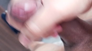Preview 3 of Black Moaning Pov - Cumming,  jacking off my uncircumcised cock,  closeup. October 22,  2024.