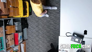 Preview 2 of Indian Sxs - Security Officer Used A Scared Skinny Teen As His Own Sex Doll - SHOPFUCK