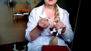 Preview 2 of Sxs Video Sunny - Nurse tells how to make a sex toy