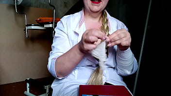Preview 1 of Sxs Video Sunny - Nurse tells how to make a sex toy