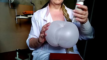 Preview 4 of Sxs Video Sunny - Nurse tells how to make a sex toy