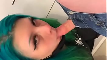 Preview 3 of Sunyleon3x Video - Sucking dick at the mall PUBLIC BLOWJOB
