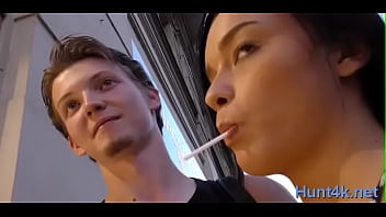 Preview 2 of Amrican Sexy Vedio - Remarkable brunette sweetie getting nailed
