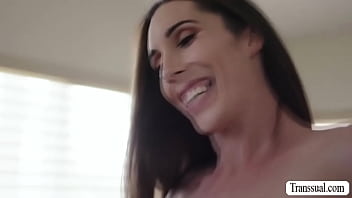 Preview 4 of Wendy Sath - TS stepmother bareback fucked by stepson