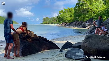 Preview 4 of Hmar Xxx Video - Lost in Paradise - Caught Fucking on a Lonely Beach