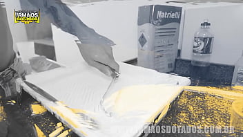 Preview 1 of Xxx Fat Garl - FUDENDO COM O PINTOR NO PELO