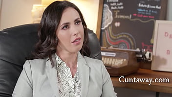 Preview 1 of Zina Elmharem Egypt - How horny lesbians do interviews - Ana Foxxx,  Casey Calvert