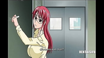 Preview 2 of Redhead Sam - Female teacher desperate to grow a dick.. tries everything - ENG SUBS