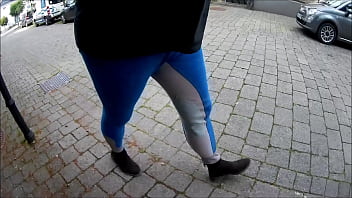 Preview 2 of Saqlain - Mann in Damen-Reithose - outdoor
