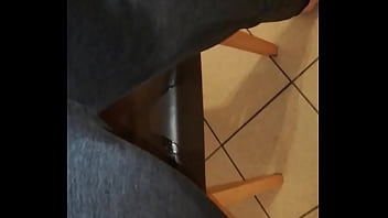 Preview 4 of Girl Sucks Gorillas Dick - Peeing in pants