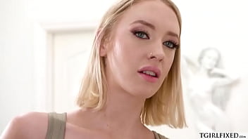 Preview 1 of Xxx Ya Niga - Ts Claire Tenebrarum fucks blonde babe