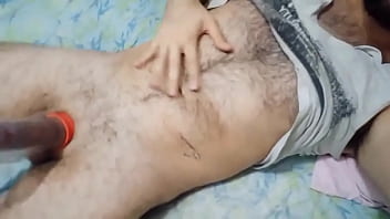 Preview 2 of Beautiful Young Japan - En la cama de mis abuelos me hago una paja hasta tirar todo mi semen