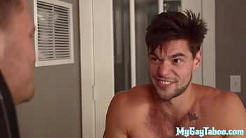 Preview 1 of Realistic Autotoon - Cocksucking jock breeded by hunky stepbro till shooting cum