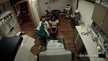 Preview 3 of Black Duck Possy - Tori Sanchez Gets Searched for Narcotics by TSA Agent Doctor Tampa At BondageClinic - Reup