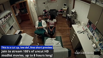 Preview 4 of Black Duck Possy - Tori Sanchez Gets Searched for Narcotics by TSA Agent Doctor Tampa At BondageClinic - Reup