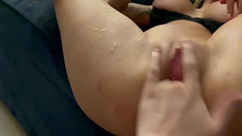Preview 2 of Tanner Mayes Rape Rape - Gorgeous Slut Monika Fox Masturbates With A Red Dildo &amp_ Lets Her Lover Fuck Her In The Ass