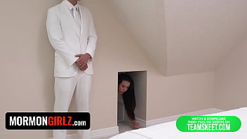 Preview 1 of Tube Inside Me - Mormon Girlz - Beautiful Babe Submits Her Perfect Body To Her Future Husband&#039_s Dirty Pleasure