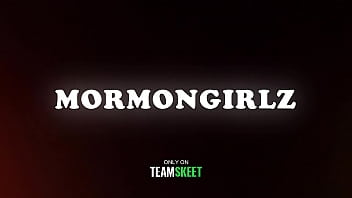 Preview 1 of Incest Videos In Cina - Mormon Girlz - Innocent Blonde Babe With Tied Eyes Submits And Deepthroat Satisfies Her Master