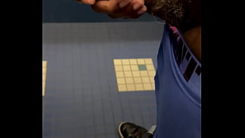 Preview 1 of Chubby Brith - Quick solo stroke at work BBC