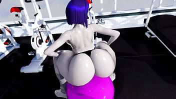 Preview 4 of Sis Sleep Bro Sex Xxx - Raven bouncing her big ass